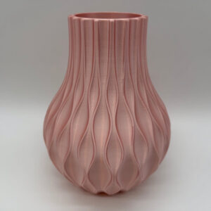 Alternative view of Premium Vase with modern twisted design - Premium Quality